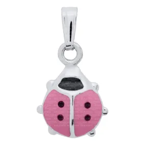 Pink Ladybug Pendant