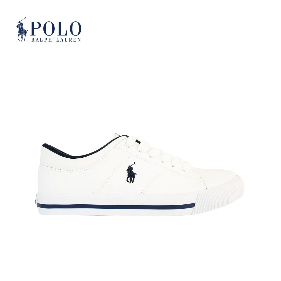 Polo Elmwood (White/Navy)