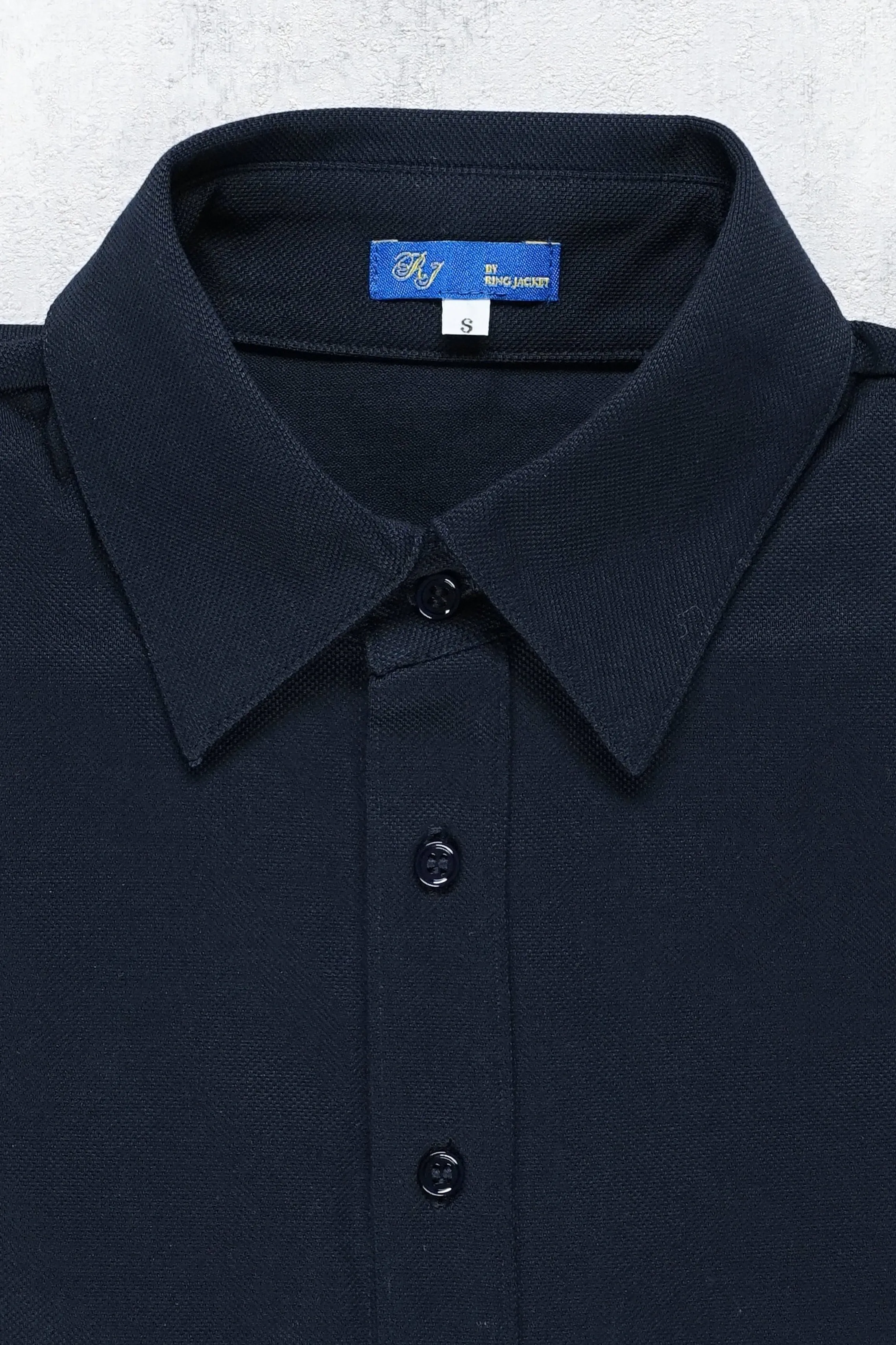 Ring Jacket RCP-15 Navy Short Sleeve Cotton Pique Polo