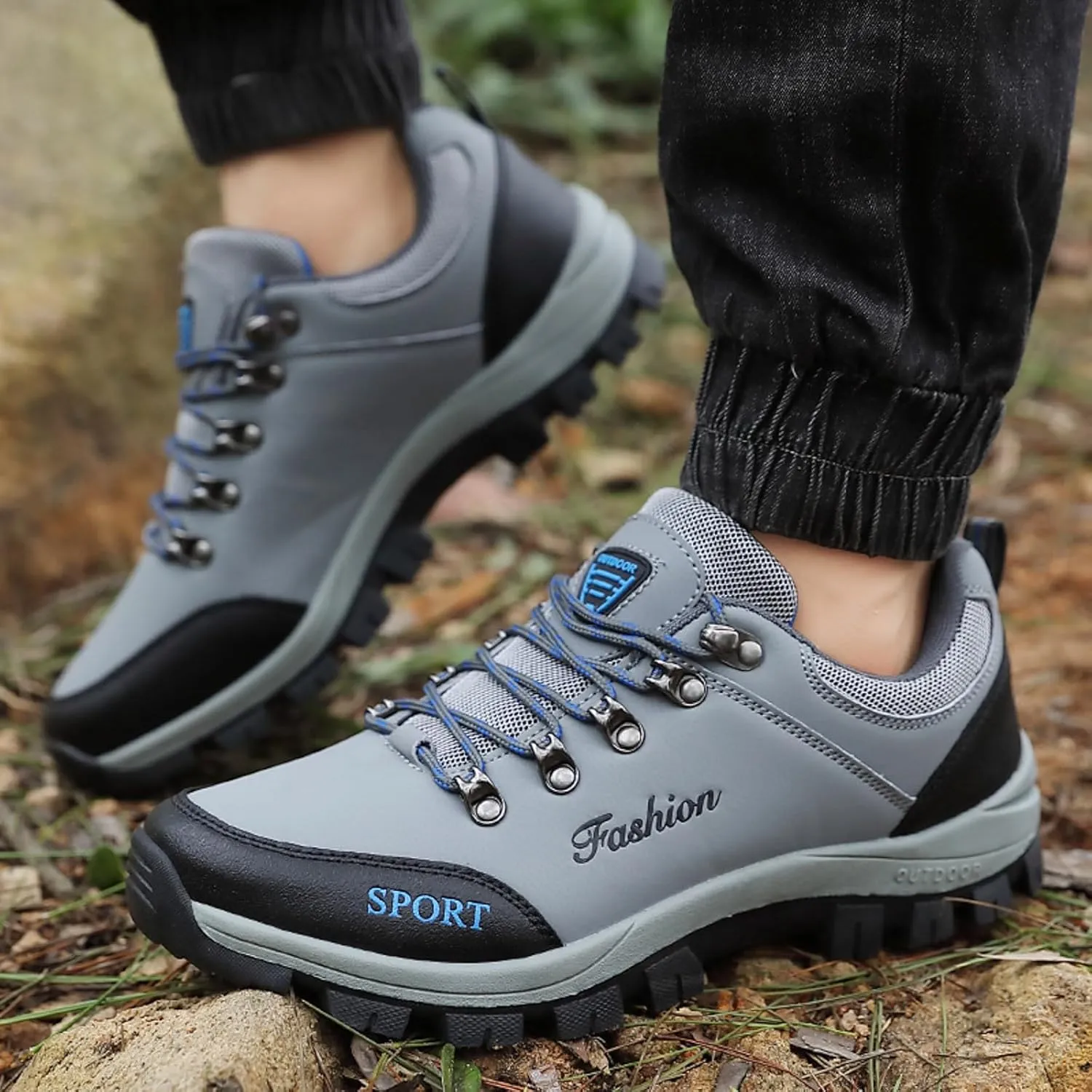 Shoes for Men Sports Low Top Mountaineering Traveling Driving Slip On Loafers
