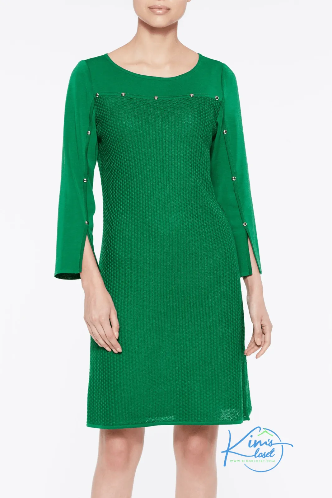 Silver Studded Detail Dress