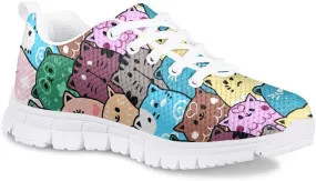 SYtrade Kids Girls Running Shoes Walking Sports Sneakers White Sole