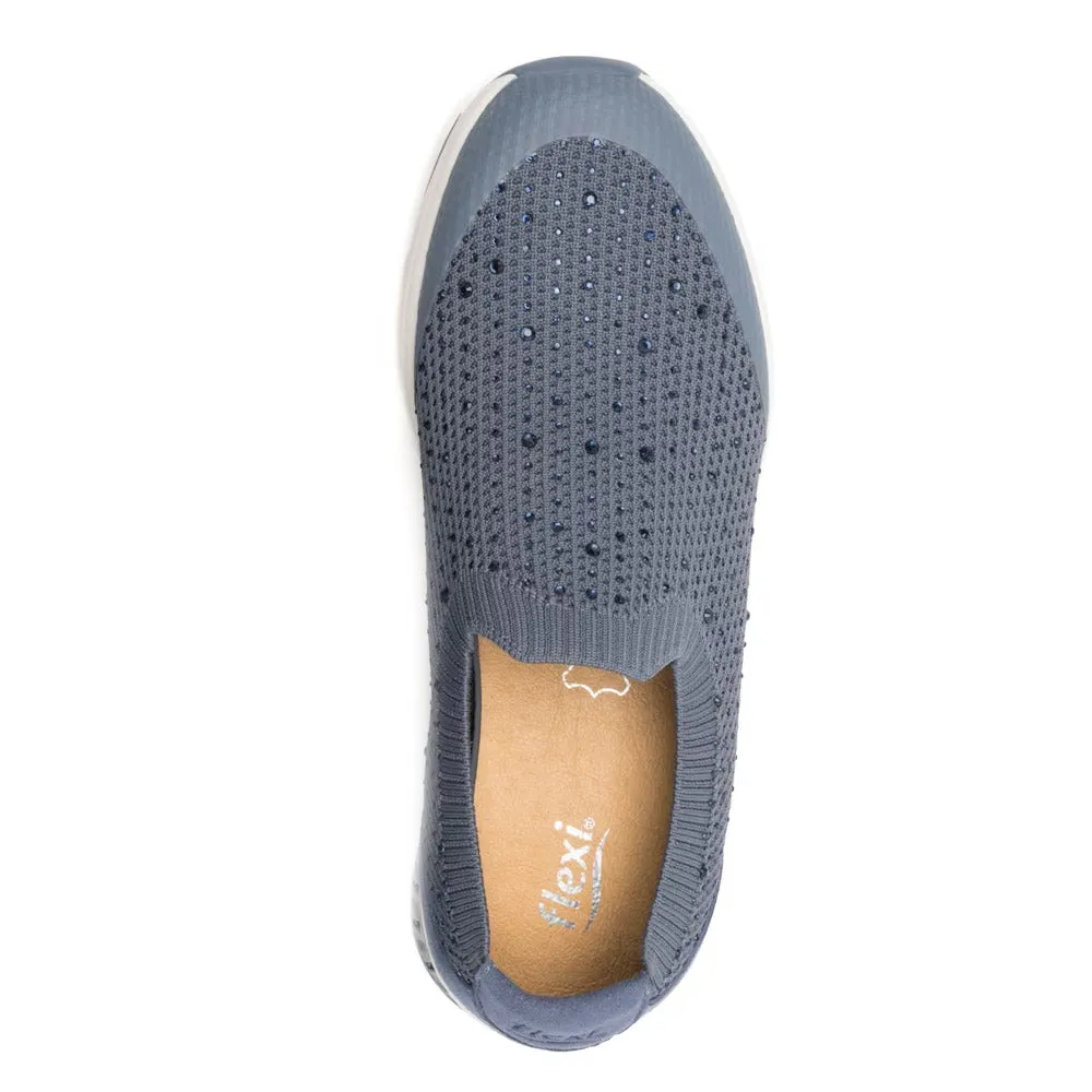 Tenis Casuales Slip On para Mujer Flexi 105111 Casiopea