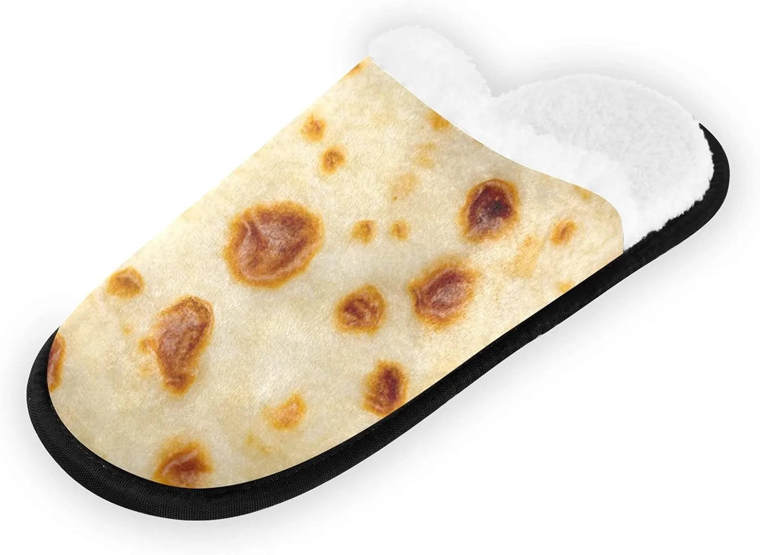 Unisex Fuzzy Feet Plush Slippers Anti-Slip Warm House Shoes M/L