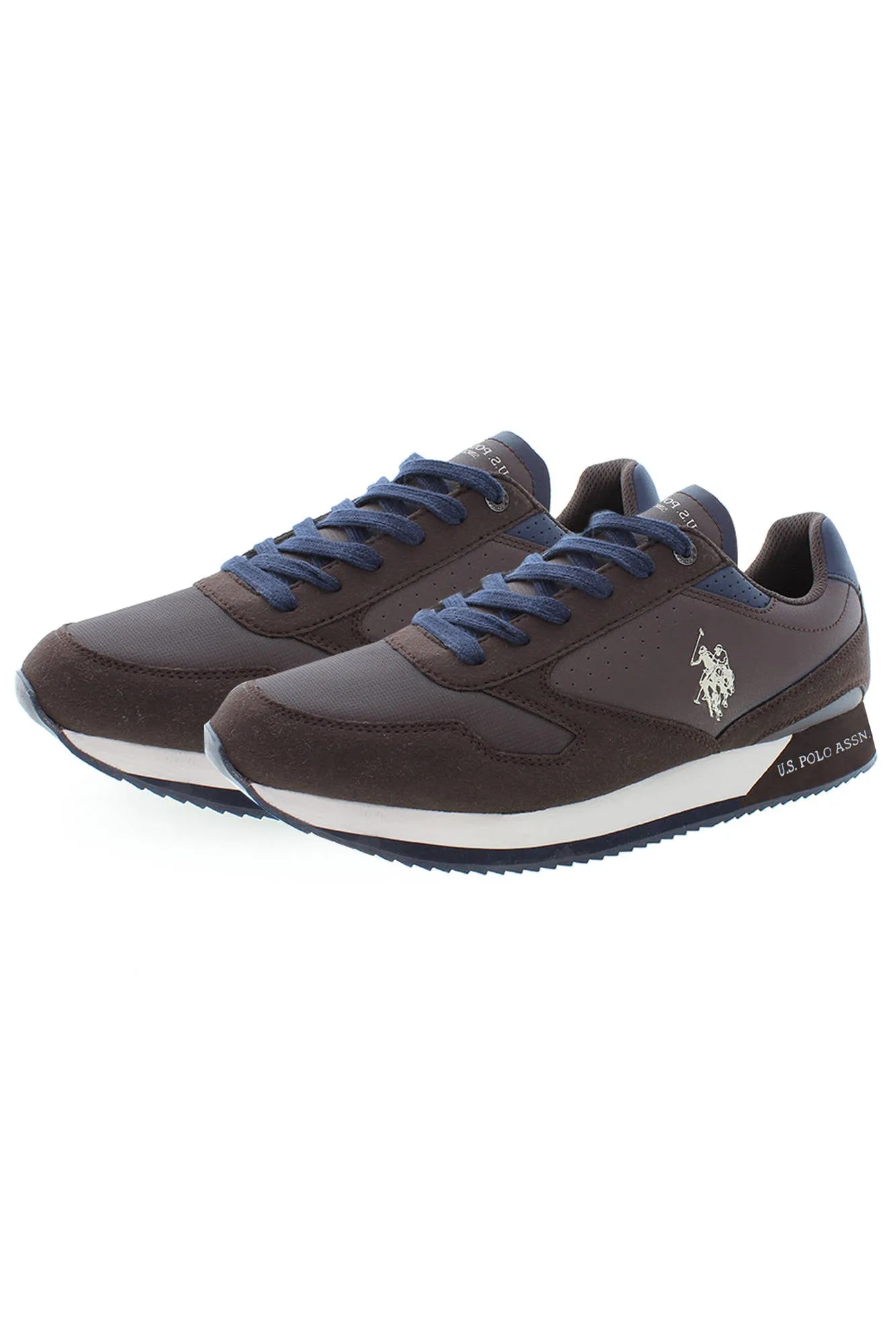 US POLO BEST PRICE MEN'S SPORTS SHOES BROWN