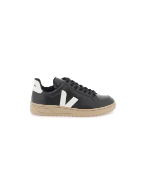 V-12 Smooth Leather Sneakers