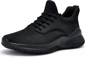 Walking Shoes for Men Sneakers - Memory Foam Tennis Running Shoes for Athletic Workout Gym Jogging Sports Lightweight Breathable Casual Sneakers
