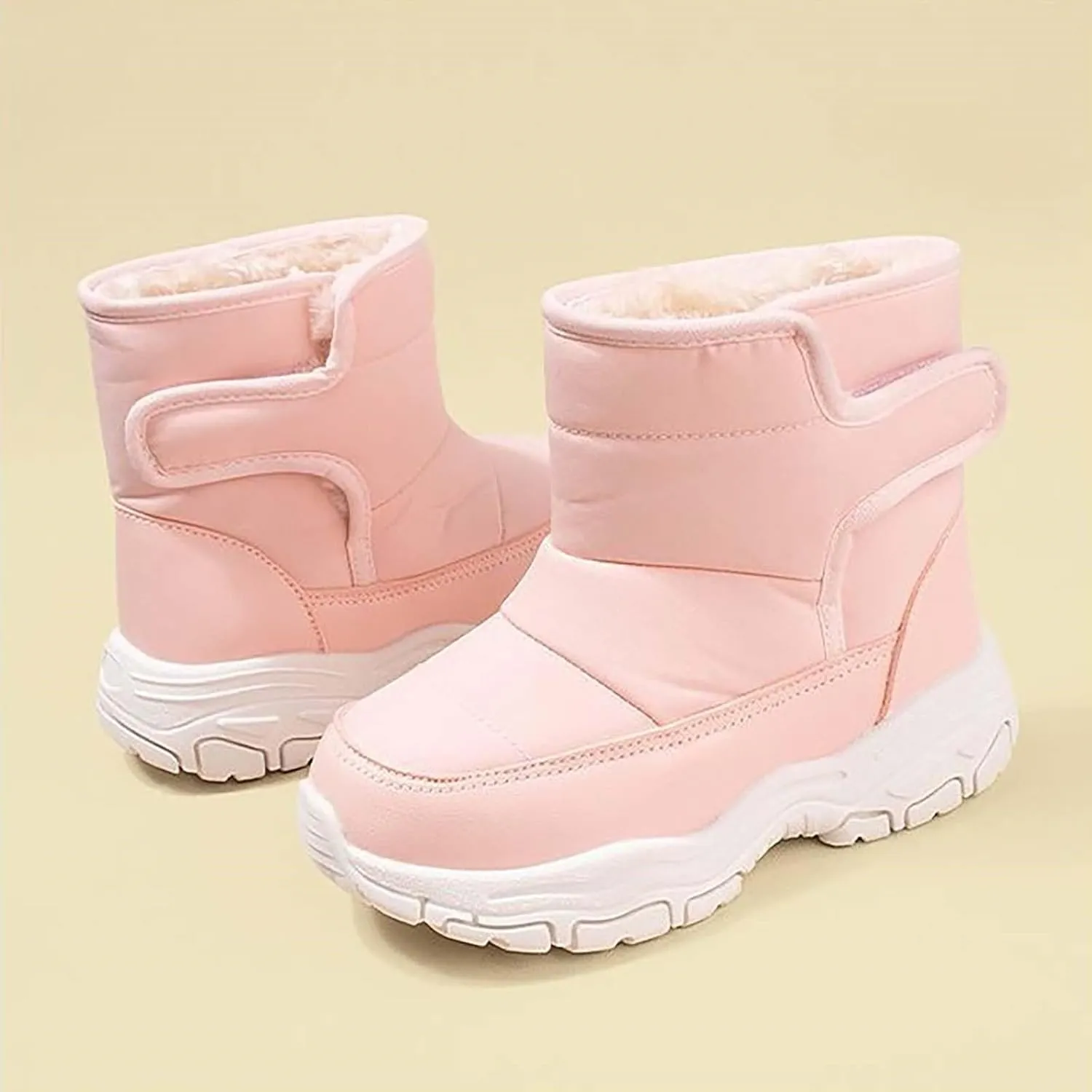 Water-Resistant Snow Boots For Toddlers Kids Toddler Girls Winter Boots Waterproof Waterproof Snow Boots For Kids