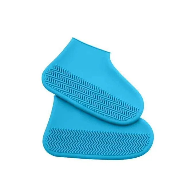 women men shoes Waterproof Shoe Cover Silicone Material Unisex Shoes Protectors Rain Boots for Indoor Outdoor Rainy Days