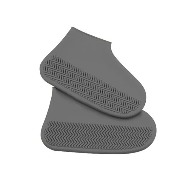 women men shoes Waterproof Shoe Cover Silicone Material Unisex Shoes Protectors Rain Boots for Indoor Outdoor Rainy Days