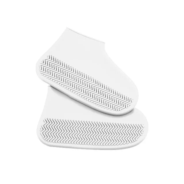 women men shoes Waterproof Shoe Cover Silicone Material Unisex Shoes Protectors Rain Boots for Indoor Outdoor Rainy Days