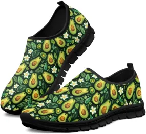 Women's Animals Pattern Sneaker Low Cut Slip on Comfortable Lightweight Walking Anti Slip