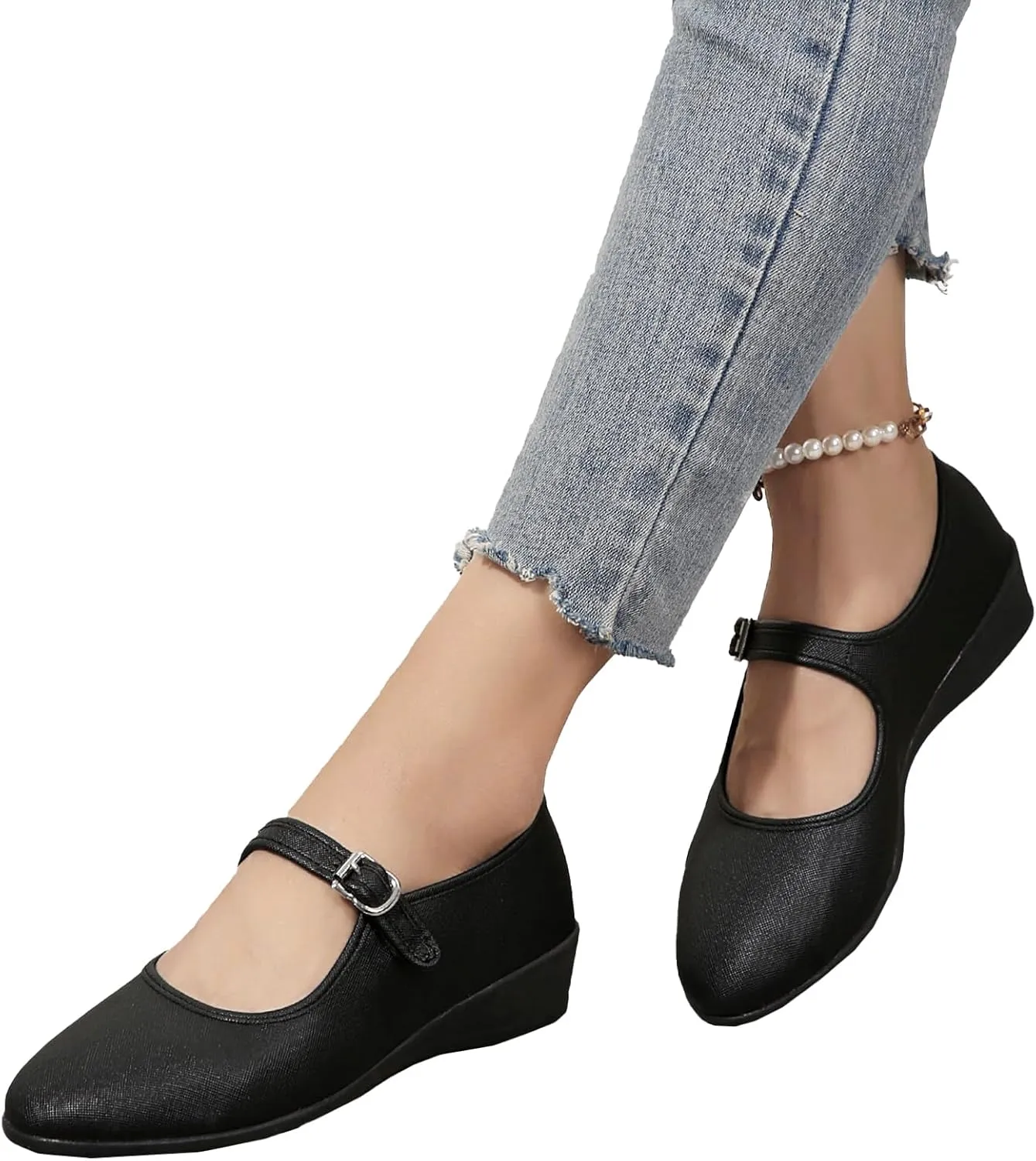 Women’s Round Toe Flats Shoes Ballet Flats Classic Comfortable Flats for Women