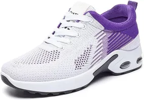 Womens Walking Shoes Lightweight Breathable Mesh Sports Sneakers Fashionable Wide Slip on Comfort Wear Tennis Diabetic Shoes Unisex Orthopedic Shoe
