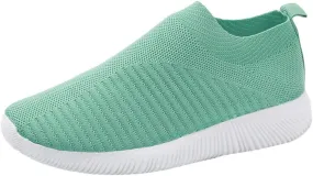 Womens Walking Shoes Sock Casual Ladies Fashion Sneakers Slip On Shoes Women High Top Men Casual Dress Shoes Fashion Sneakers 2025 Waterproof Tennis Shoe Casual Loafers
